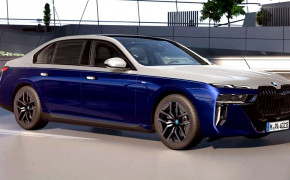 2023 BMW i7 Background Wallpapers