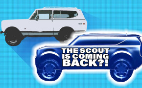 2026 Scout Pickup Background Wallpaper