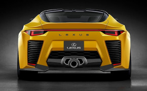 2025 Lexus EV Supercar Background Wallpapers
