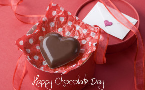 Chocolate Day Quotes Background Wallpaper 12574