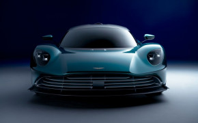 2024 Aston Martin Valhalla Background Wallpaper