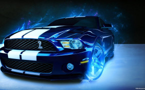 2024 Ford Mustang HD Background Wallpaper
