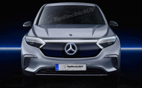 2023 Mercedes Benz EQS SUV Widescreen Wallpaper