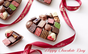 Chocolate Day Background Wallpaper 12562