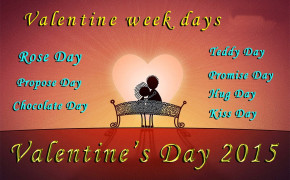 Valentine Week List Wallpaper HD 12820