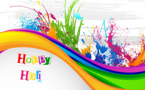 Colorful Happy Holi Quotes Wallpaper 13343