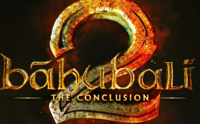 Baahubali 2 The Conclusion Logo Wallpaper 14666