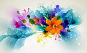 Flower Photoshop Background Desktop Wallpaper 14315