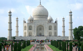 Taj Mahal Background Wallpaper 15484