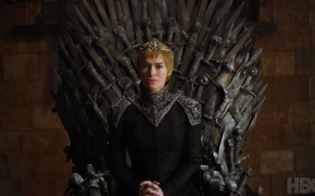 Cersei Lannister Game Of Thrones Season 7 Sitting On Throne Wallpaper 14761