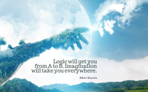 Imagination Quotes Background Wallpaper 17708