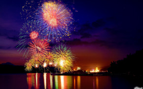 Fireworks Light Background Wallpaper 18091