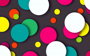 Colorful Circle HQ Background Wallpaper 17886