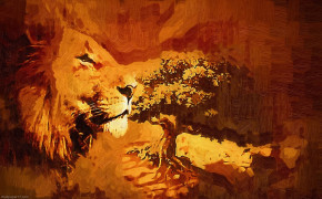 Lion Art HD Wallpaper 20213