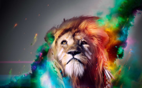 Lion Art Widescreen Wallpapers 20217