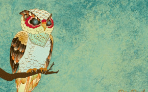 Vintage Owl HD Wallpaper 20558
