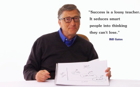 Bill Gates Success Quotes Wallpaper 00245