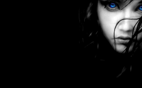 Girl Blue Eyes HD Desktop Wallpaper 20863
