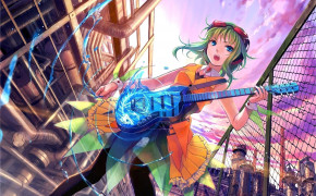 Anime Music Girl HD Desktop Wallpaper 21391