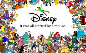 Disney Characters Background Wallpapers 21639
