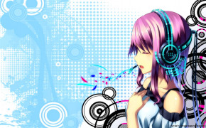 Anime Music Girl Wallpaper HD 21396