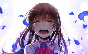 Crying Anime Girl HQ Desktop Wallpaper 21544