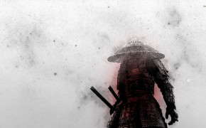 Samurai Warrior Mask HD Background Wallpaper 22196