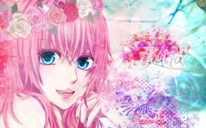 Pink Anime Girl Best Wallpaper 22075