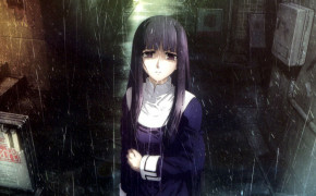 Sad Anime Girl Background Wallpaper 22151