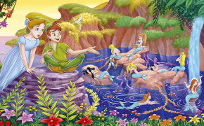 Peter Pan Disney Background Wallpaper 22059