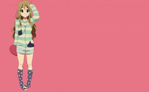 Pink Anime Girl Desktop Wallpaper 22076