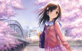 Cute Anime Girl Desktop Wallpaper 21551