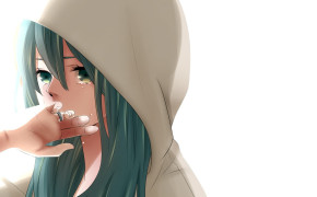 Crying Anime Girl Background Wallpapers 21536