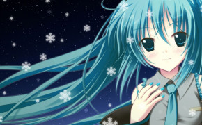 Blue Hairs Anime Girl HD Wallpapers 21517