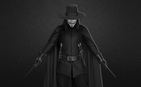 Vendetta Mask HD Desktop Wallpaper 22250