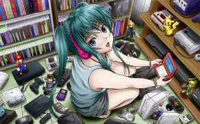 Anime Gamer Girl HD Wallpapers 21379