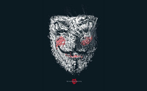 Vendetta Mask Wallpaper HD 22255