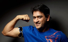 MS Dhoni Background Wallpapers 22512