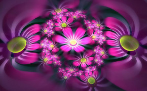 3D Flower HD Background Wallpaper 22705