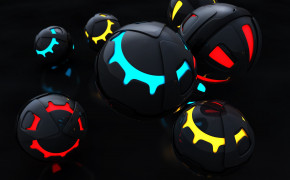 3D Colorful Balls HD Wallpapers 22688