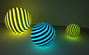 3D Balls Widescreen Wallpapers 22652
