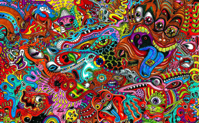 Psychedelic HQ Background Wallpaper 23251