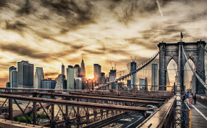 Brooklyn Bridge Sunset HD Wallpapers 23408