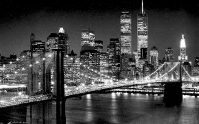 Brooklyn Bridge Black And White Wallpaper HD 23394