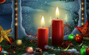 Christmas Candle Best Wallpaper 23806