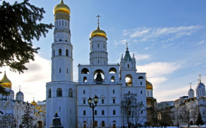 The Ivan The Great Bell Tower Background Wallpaper 24047