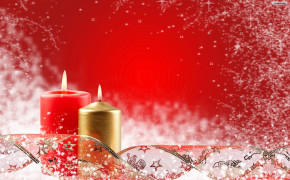 Christmas Candle Background Wallpaper 23805