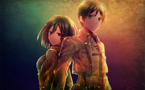 Mikasa And Eren Widescreen Wallpapers 24556