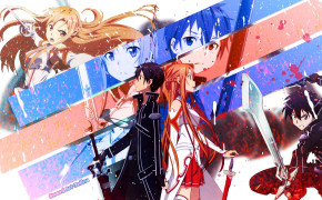 Asuna And Kirito Background Wallpaper 24142