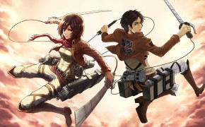 Mikasa And Eren Wallpaper 24555